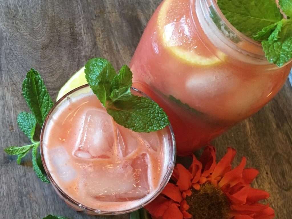 Watermelon Mint Lemonade